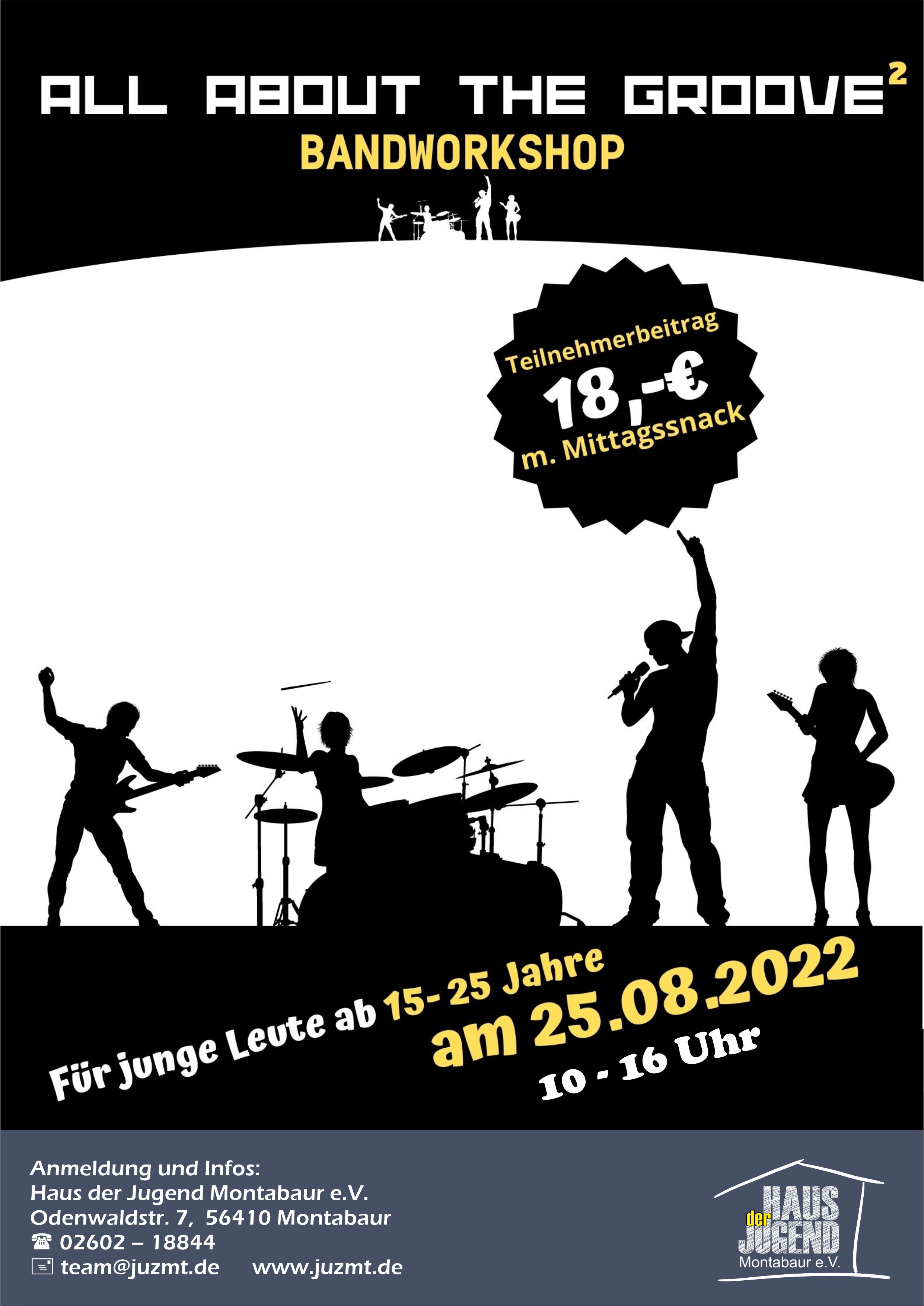 Bandworkshop 25 August 2022 